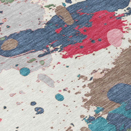 Addison Chantille ACN2217 Modern Machine Made Transitional Ivory Rug