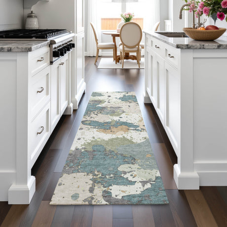 Addison Chantille ACN2217 Modern Machine Made Transitional Seafoam Rug