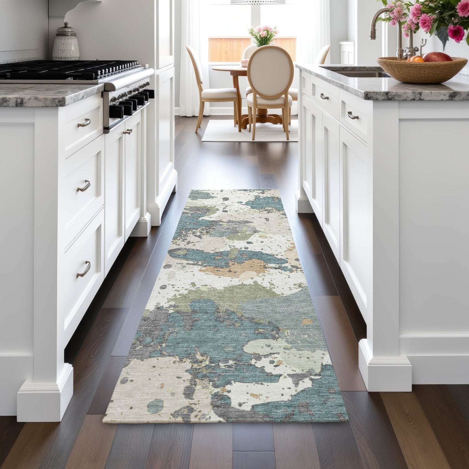 Addison Chantille ACN2217 Modern Machine Made Transitional Seafoam Rug