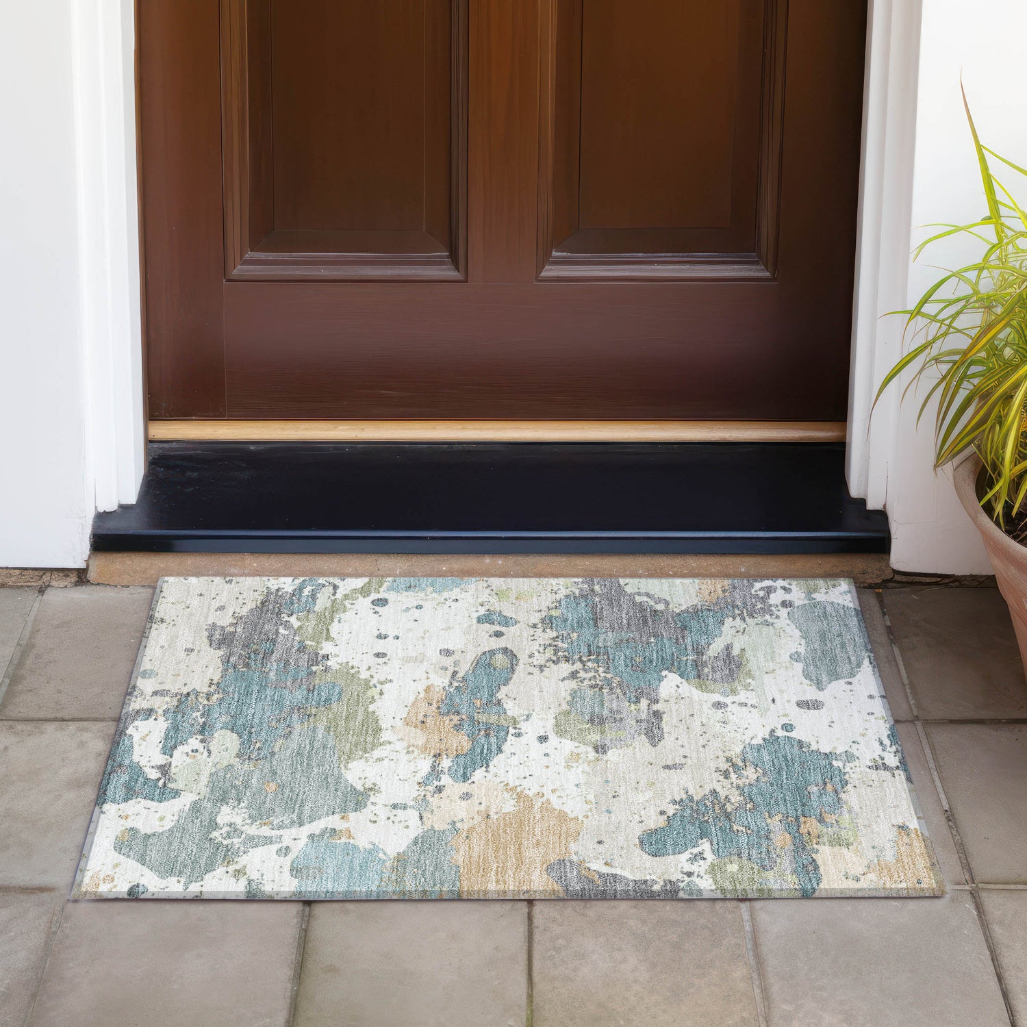 Addison Chantille ACN2217 Modern Machine Made Transitional Seafoam Rug