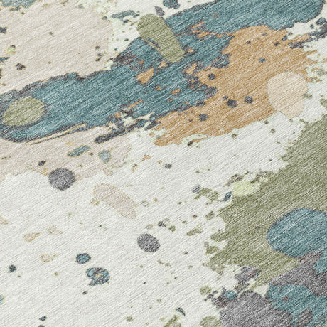 Addison Chantille ACN2217 Modern Machine Made Transitional Seafoam Rug