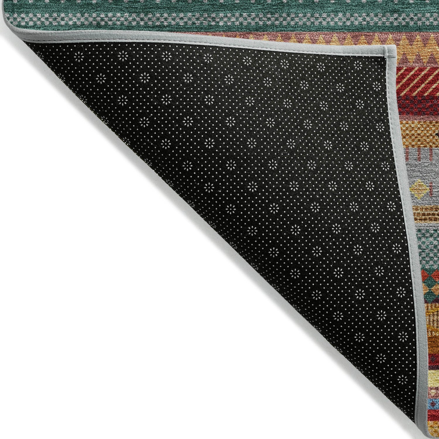 Addison Chantille ACN2218 Stripes Machine Made Transitional Paprika Rug