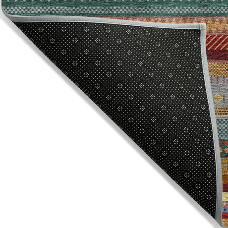 Addison Chantille ACN2218 Stripes Machine Made Transitional Paprika Rug