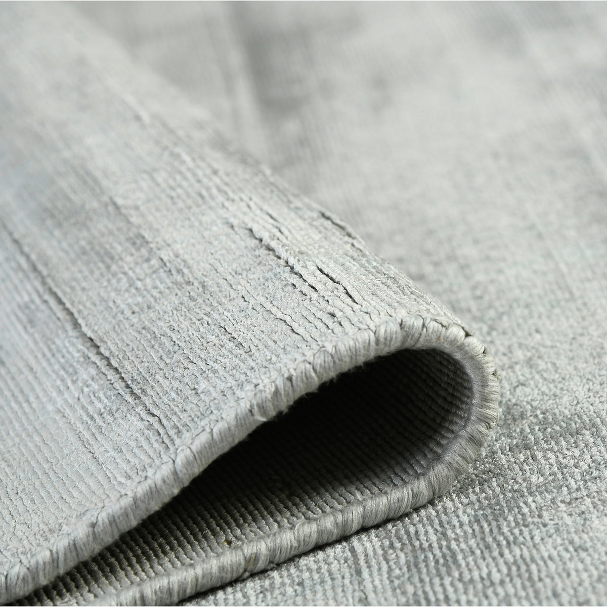Amer Affinity AFN-1 Silver area rug - rolled view