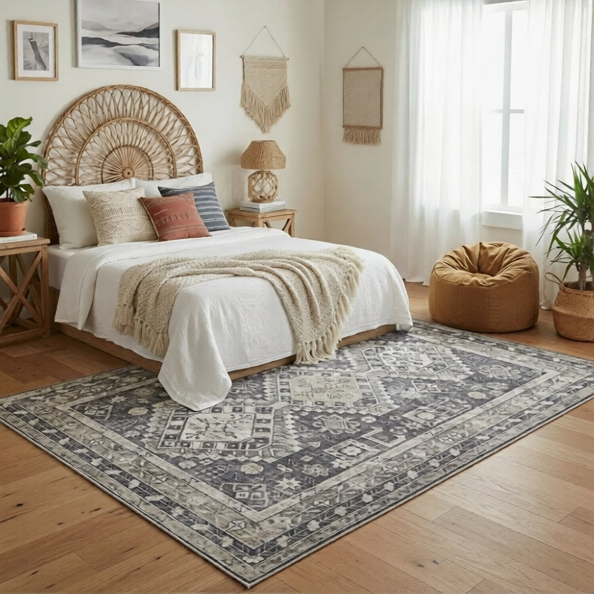 Amer Alaska ALA-9 Gray area rug - lifestyle view