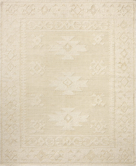 Loloi Alara ALR-01 Traditional Hand Woven Ivory, Natural Rug