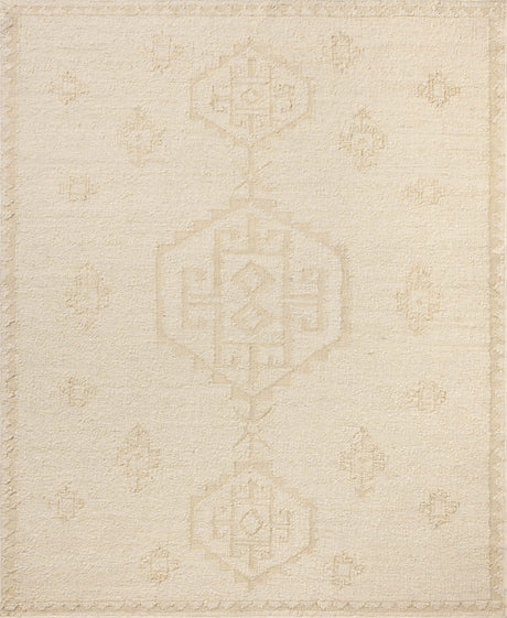 Loloi Alara ALR-02 Traditional Hand Woven Ivory, Natural Rug