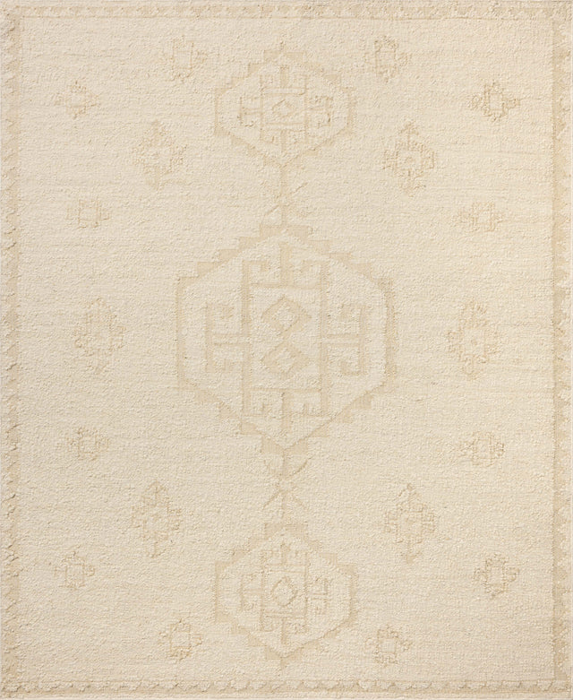 Loloi Alara ALR-02 Traditional Hand Woven Ivory, Natural Rug