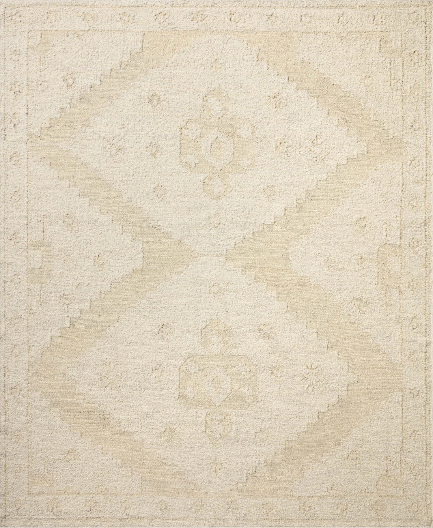 Loloi Alara ALR-03 Traditional Hand Woven Ivory, Natural Rug