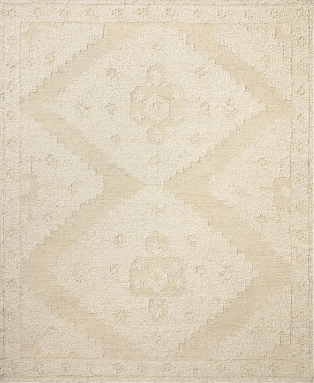 Loloi Alara ALR-03 Traditional Hand Woven Ivory, Natural Rug