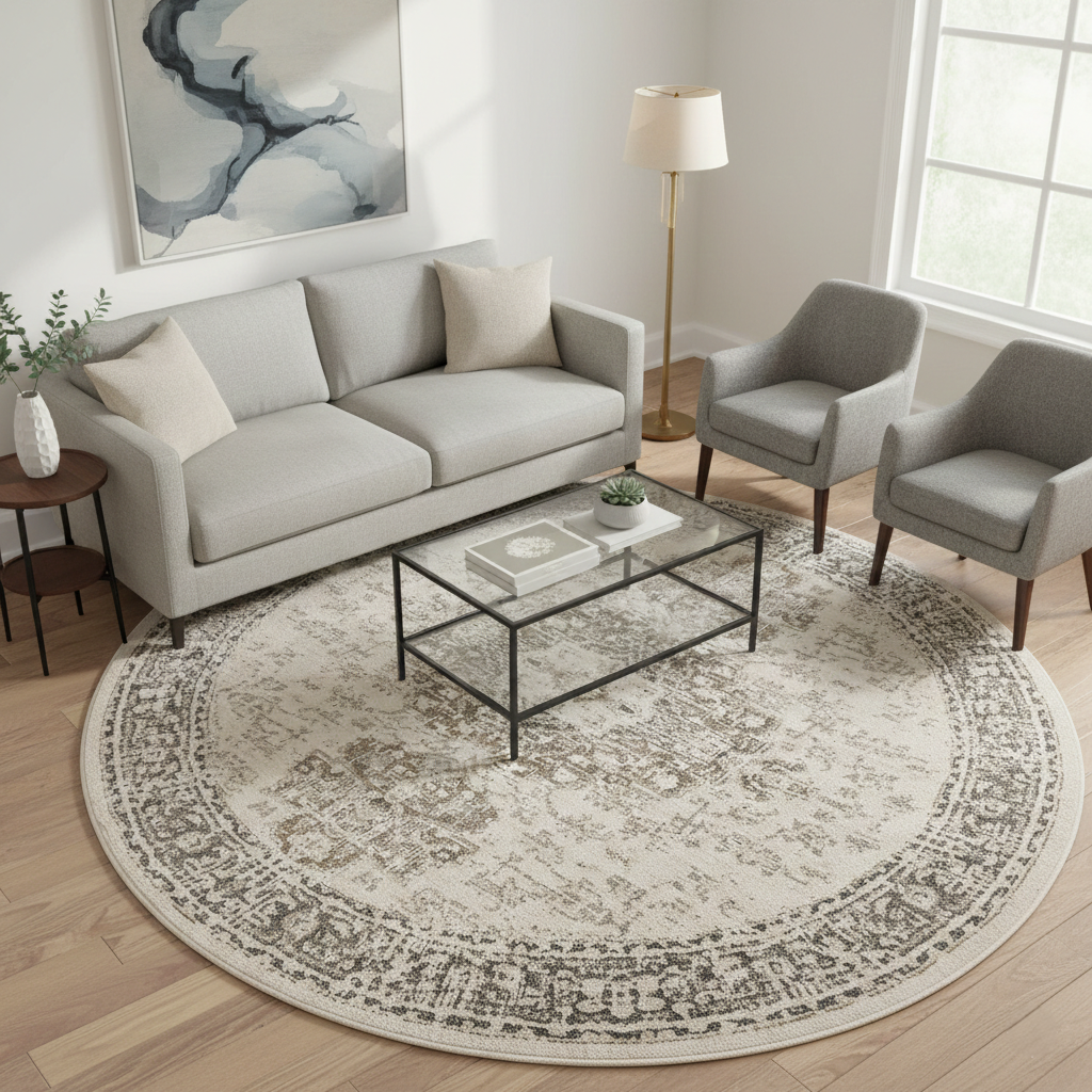Amer Alpine ALP-11 Light Beige area rug - lifestyle view