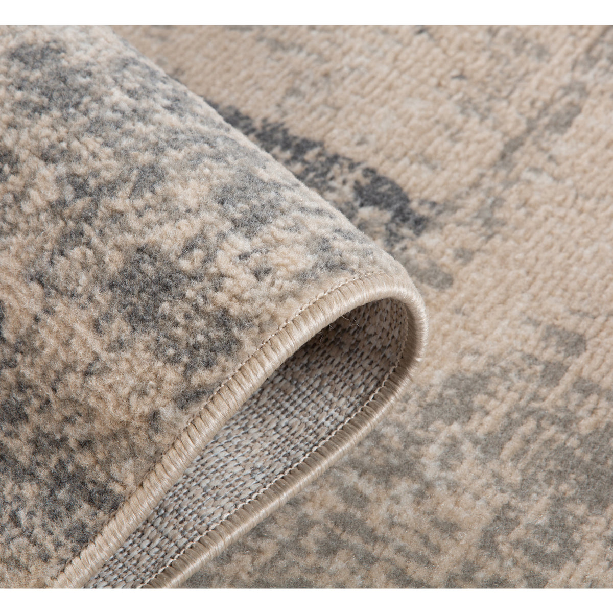 Amer Alpine ALP-3 Light Blue area rug - rolled view