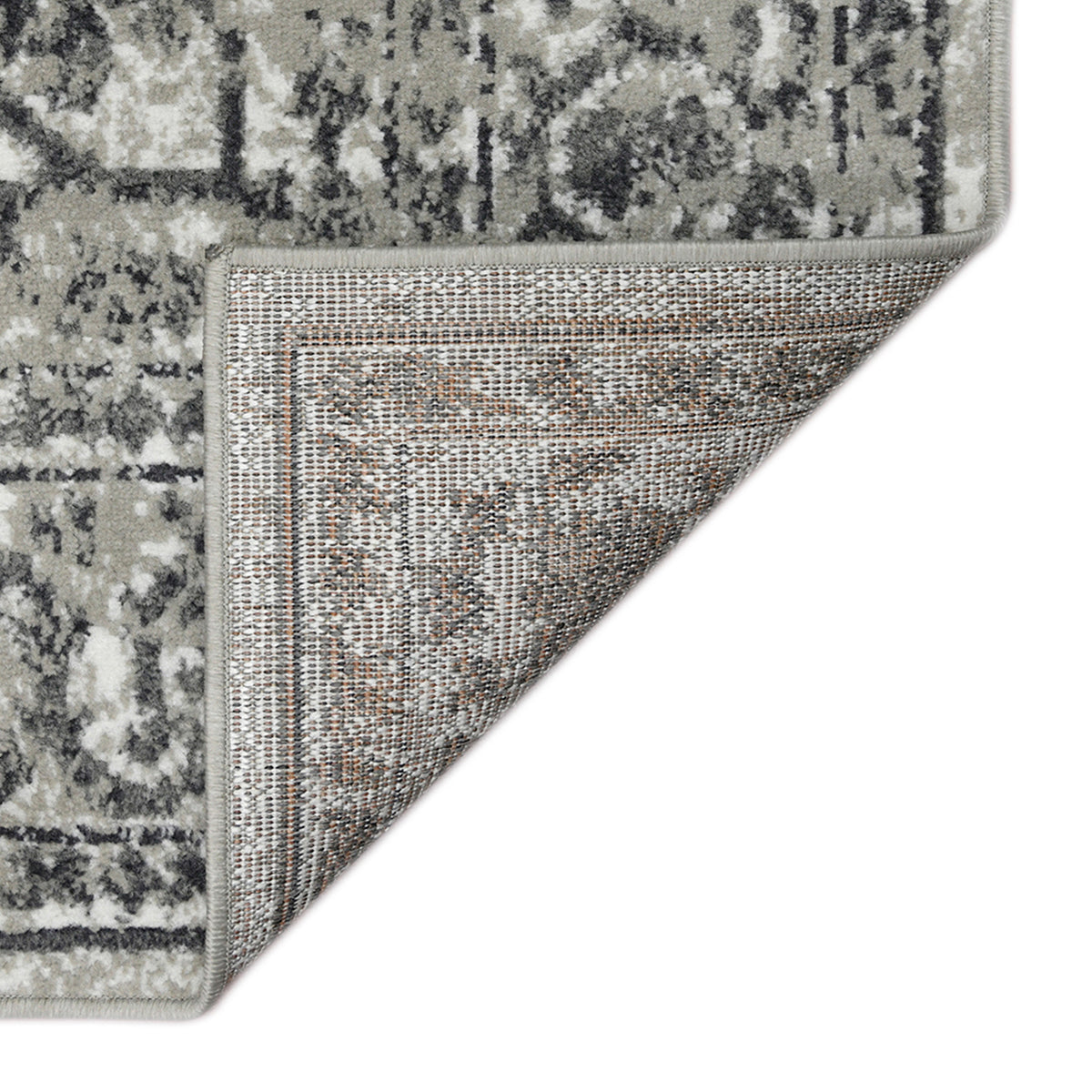Amer Alpine ALP-7 Dark Gray area rug - back view
