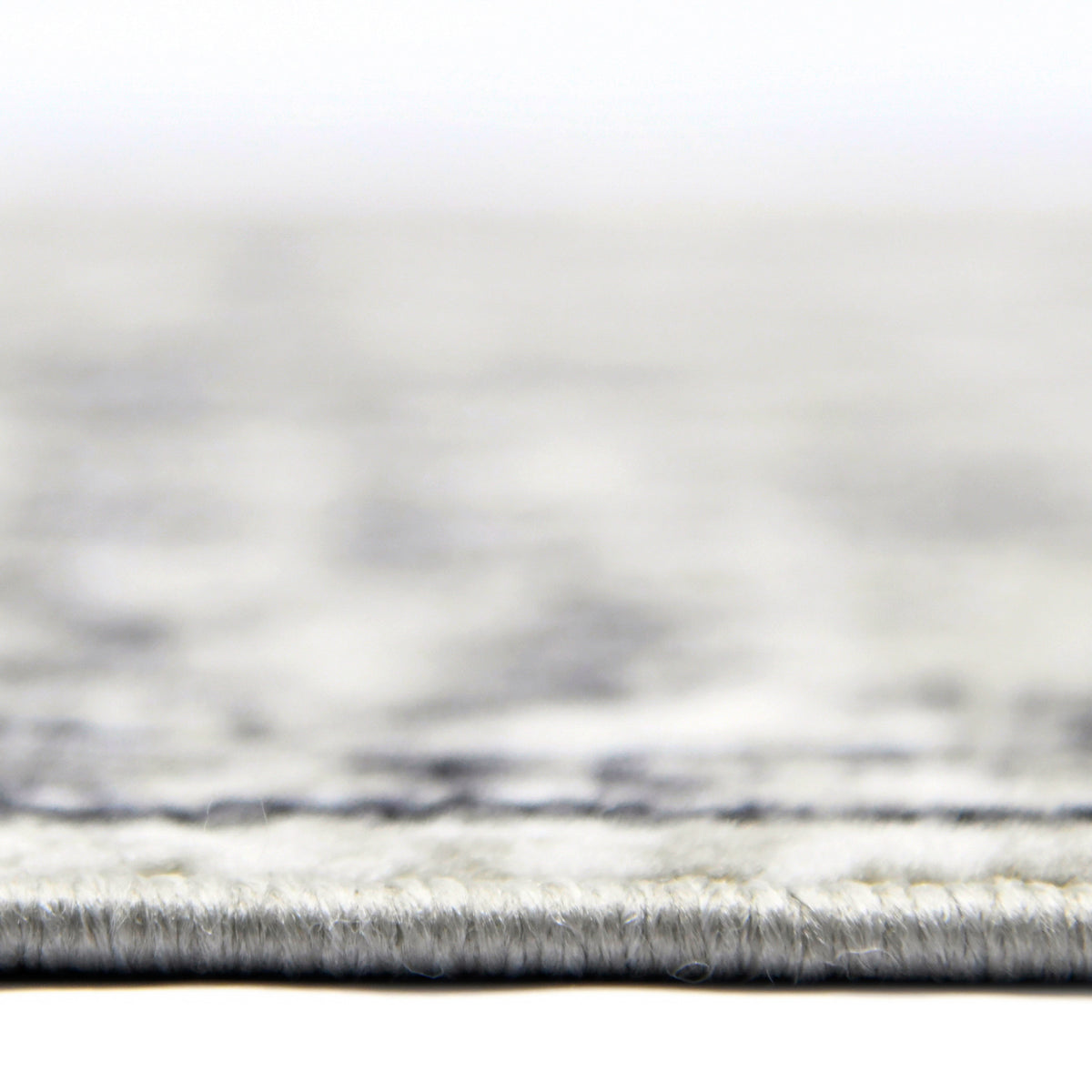Amer Alpine ALP-7 Dark Gray area rug - profile view