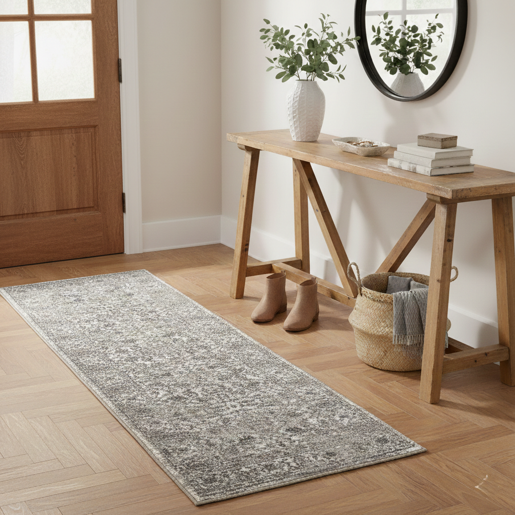Amer Alpine ALP-7 Dark Gray area rug - lifestyle view