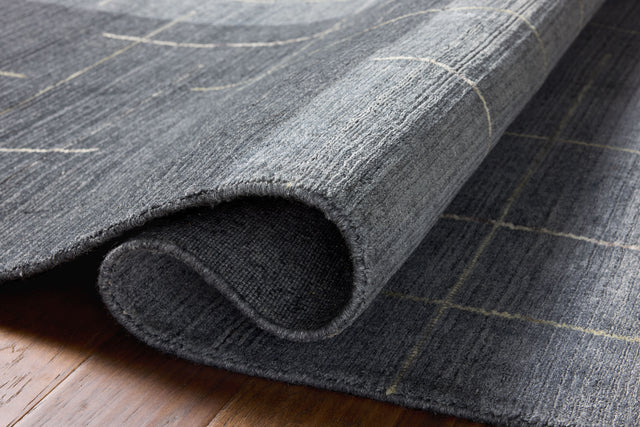 Loloi Alistair ALS-01 Contemporary Hand Loomed Slate, Natural Rug