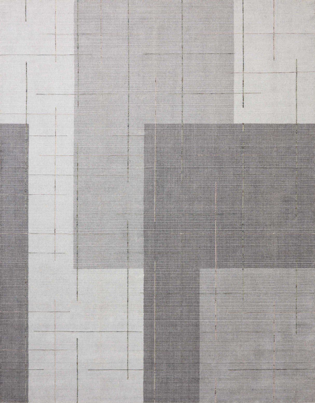 Loloi Alistair ALS-03 Contemporary Hand Loomed Grey, Olive Rug