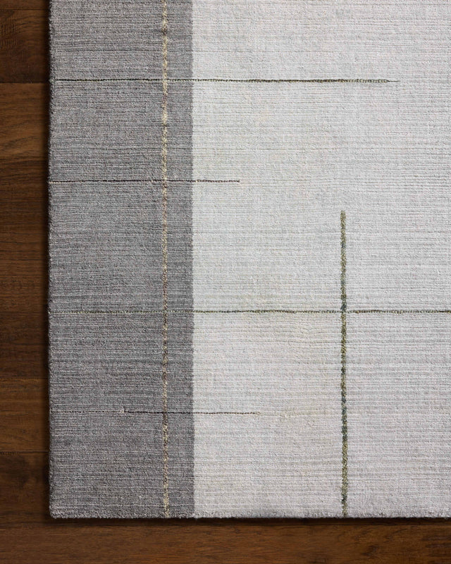 Loloi Alistair ALS-03 Contemporary Hand Loomed Grey, Olive Rug