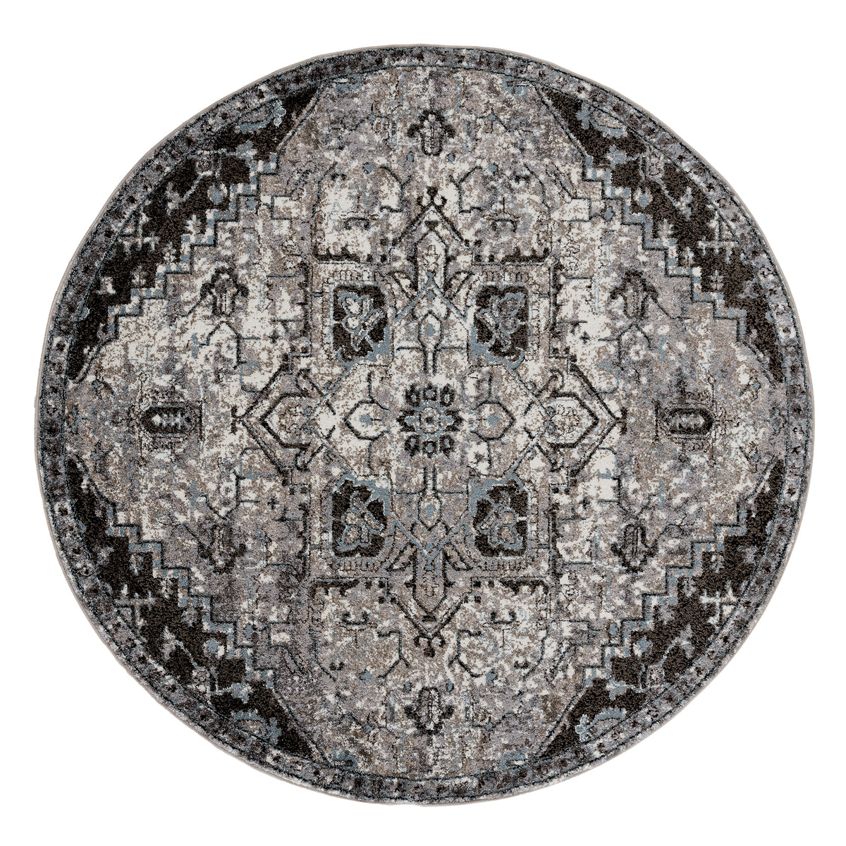 Amer Alexandria ALX-49 Ivory / Gray area rug - product view
