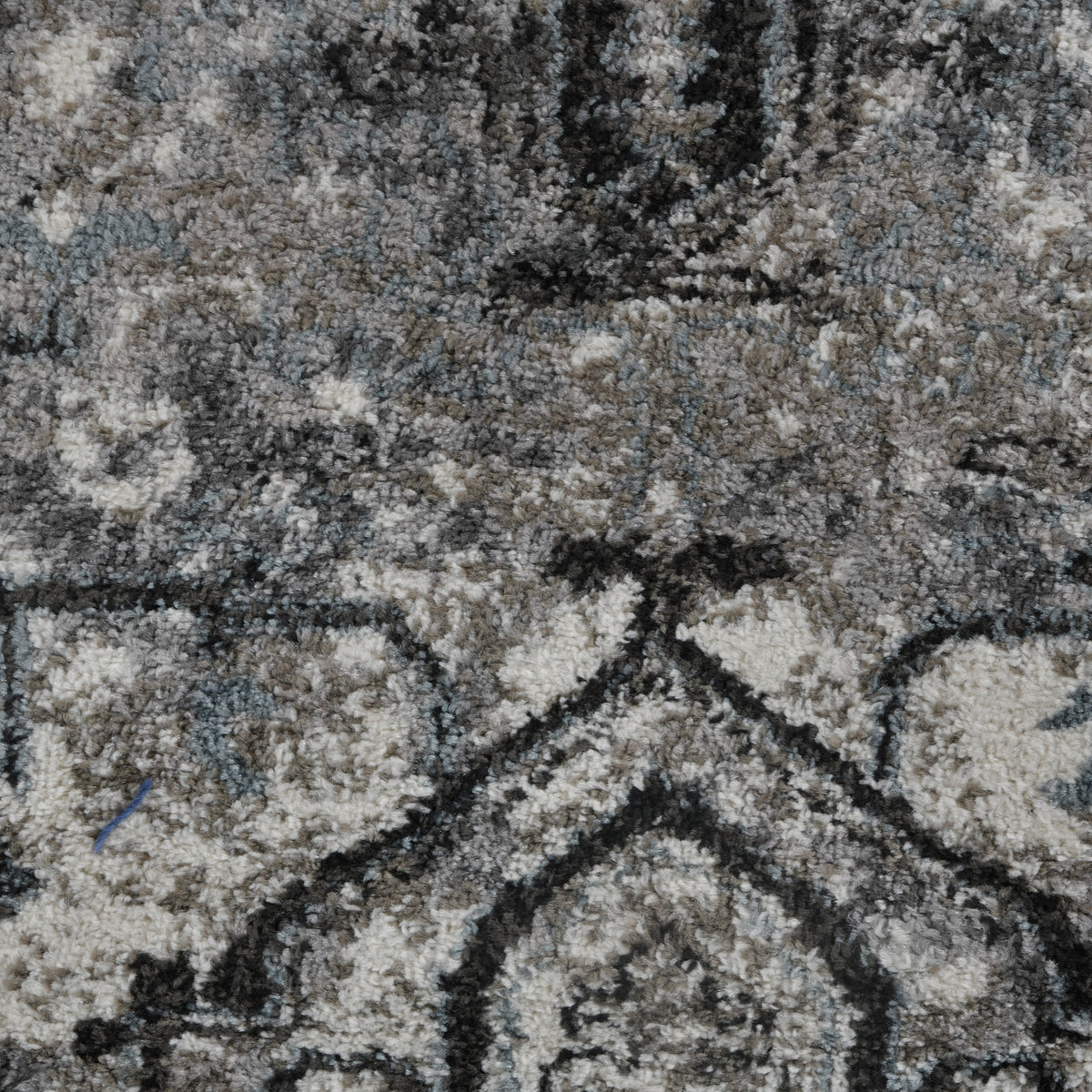 Amer Alexandria ALX-49 Ivory / Gray area rug - color swatch view