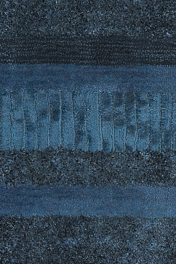 Chandra Amigo Ami30503 Dark Blue Rug - close-up detail
