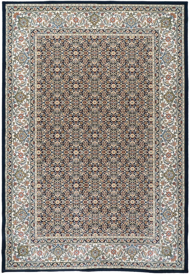 Dynamic Rugs Ancient Garden 57011 Navy Rugs - rectangular rug view
