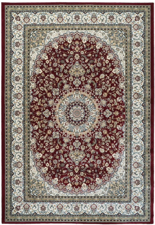 Dynamic Rugs Ancient Garden 57119 Red / Ivory Rugs - rectangular rug view