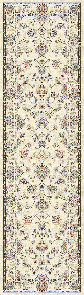 Dynamic Rugs Ancient Garden 57159 Ivory Rugs - runner view