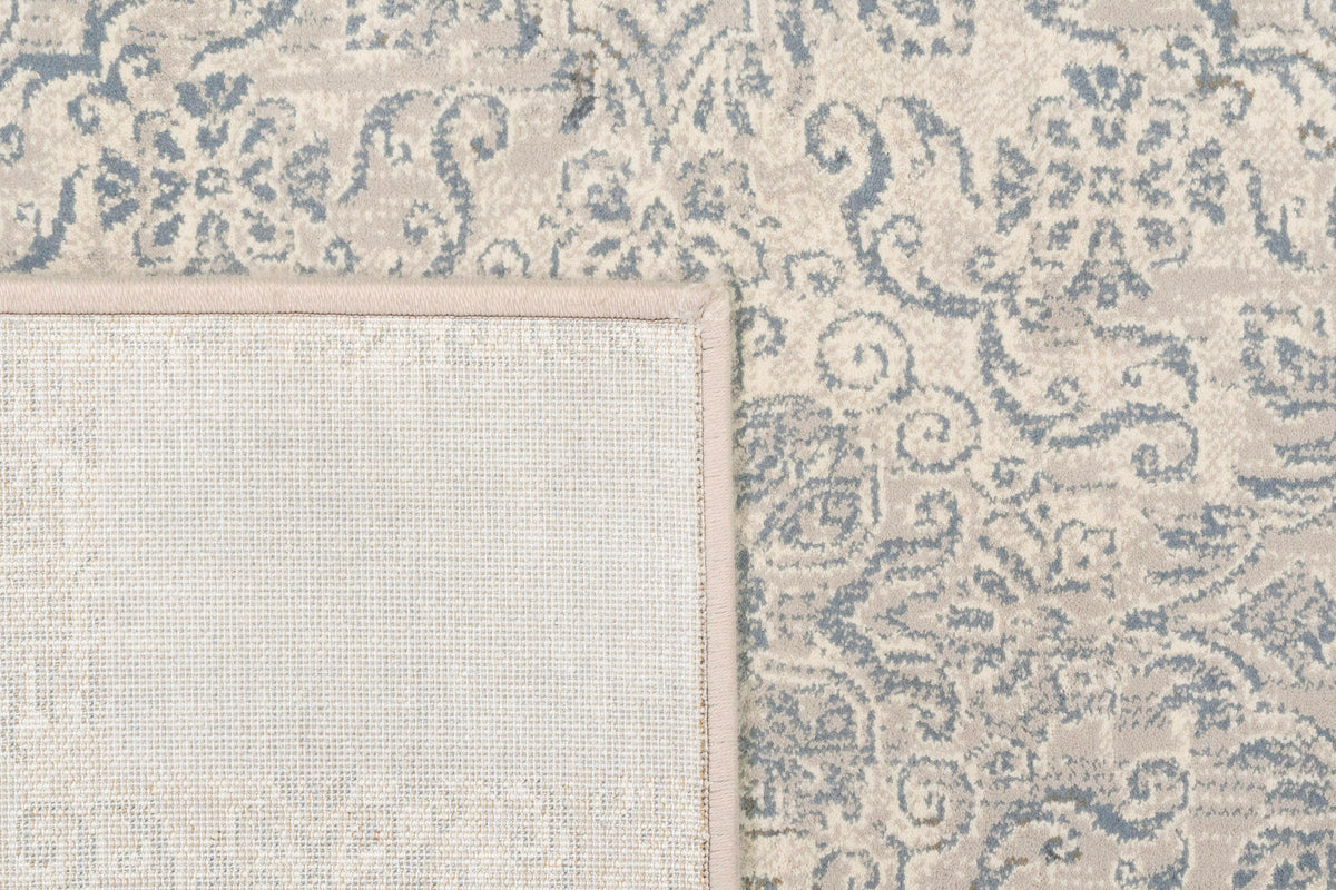 Dynamic Rugs Ancient Garden 57162 Silver / Grey Rugs - corner detail