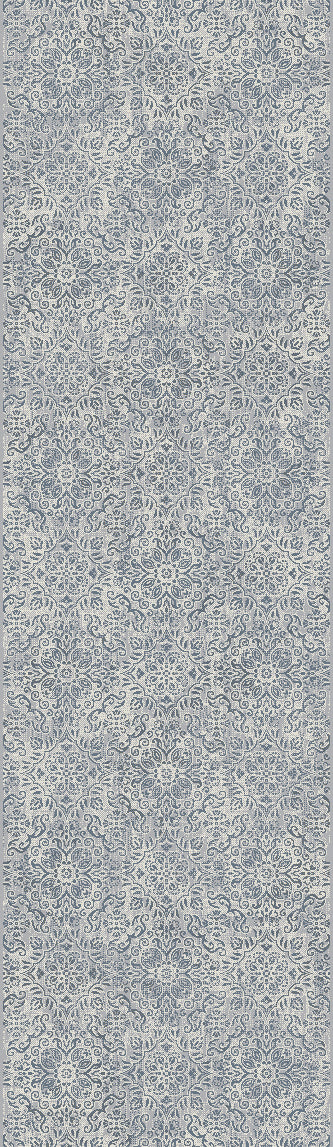 Dynamic Rugs Ancient Garden 57162 Silver / Grey Rugs - runner view