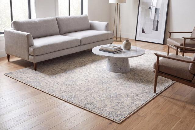 Dynamic Rugs Ancient Garden 57162 Silver / Grey Rugs - room scene