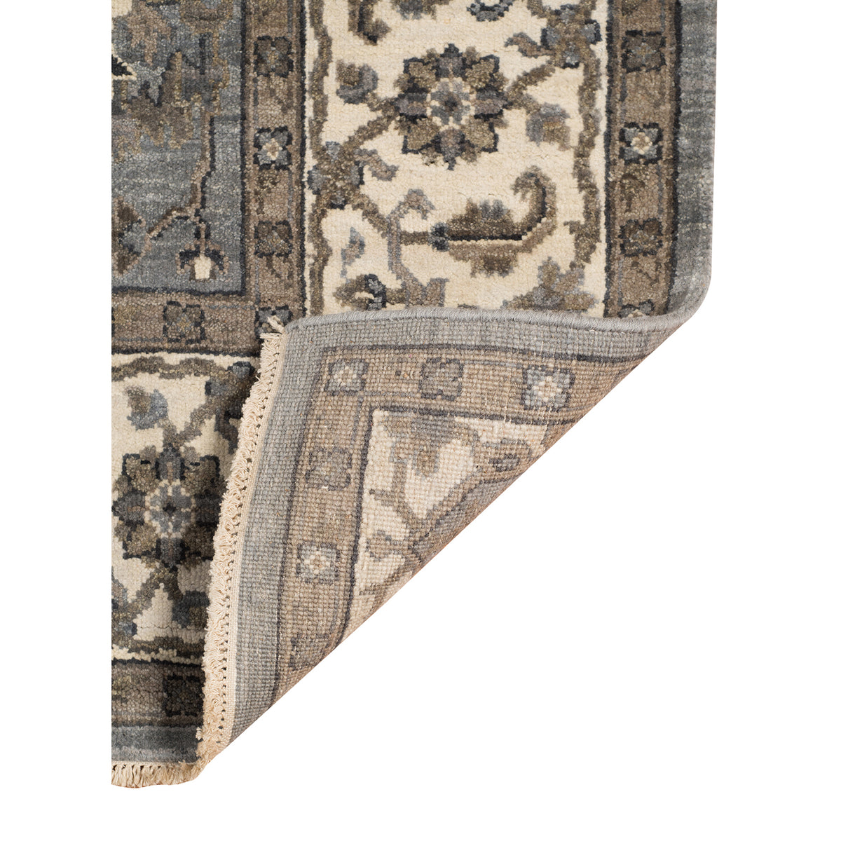 Amer Antiquity ANQ-11 Gray area rug - back view