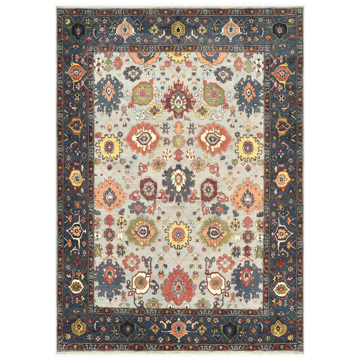 Amer Antiquity ANQ-15 Sky Blue / Denim area rug - product view