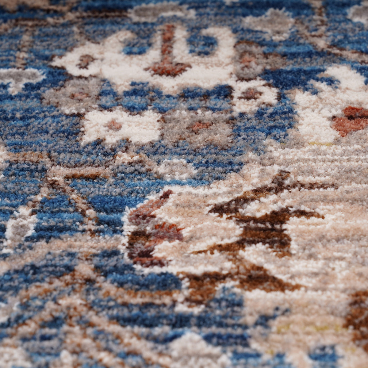 Amer Arcadia ARC-5 Navy Blue / Ivory area rug - close-up view