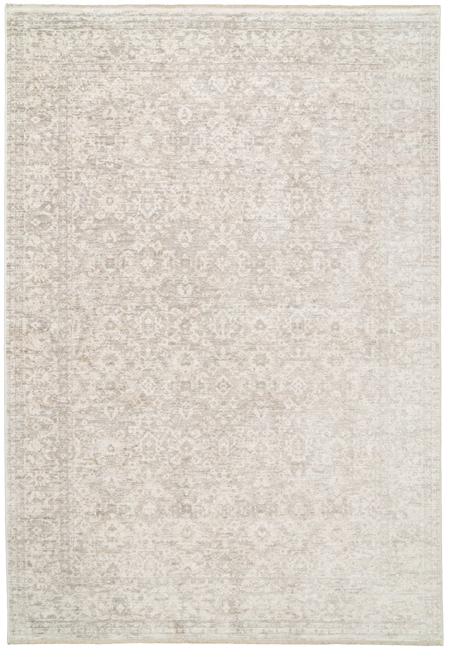 Dynamic Rugs Artemis 17553 Power Loomed Traditional Grey/Dark Grey Rug