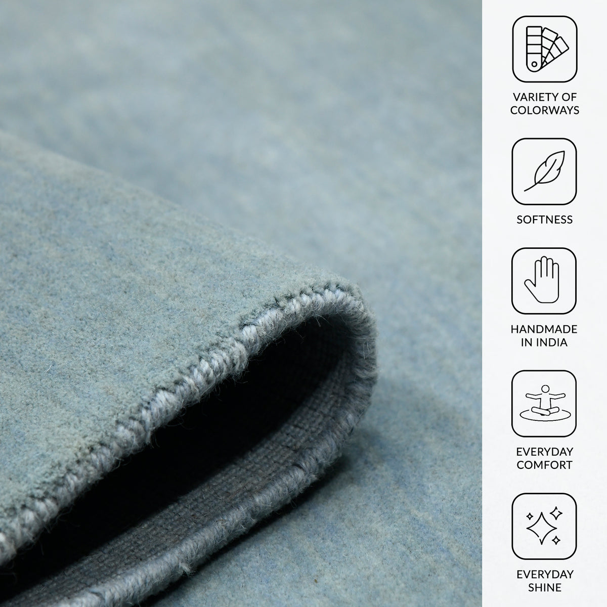Amer Arizona ARZ-4 Polo Blue area rug - infographic view