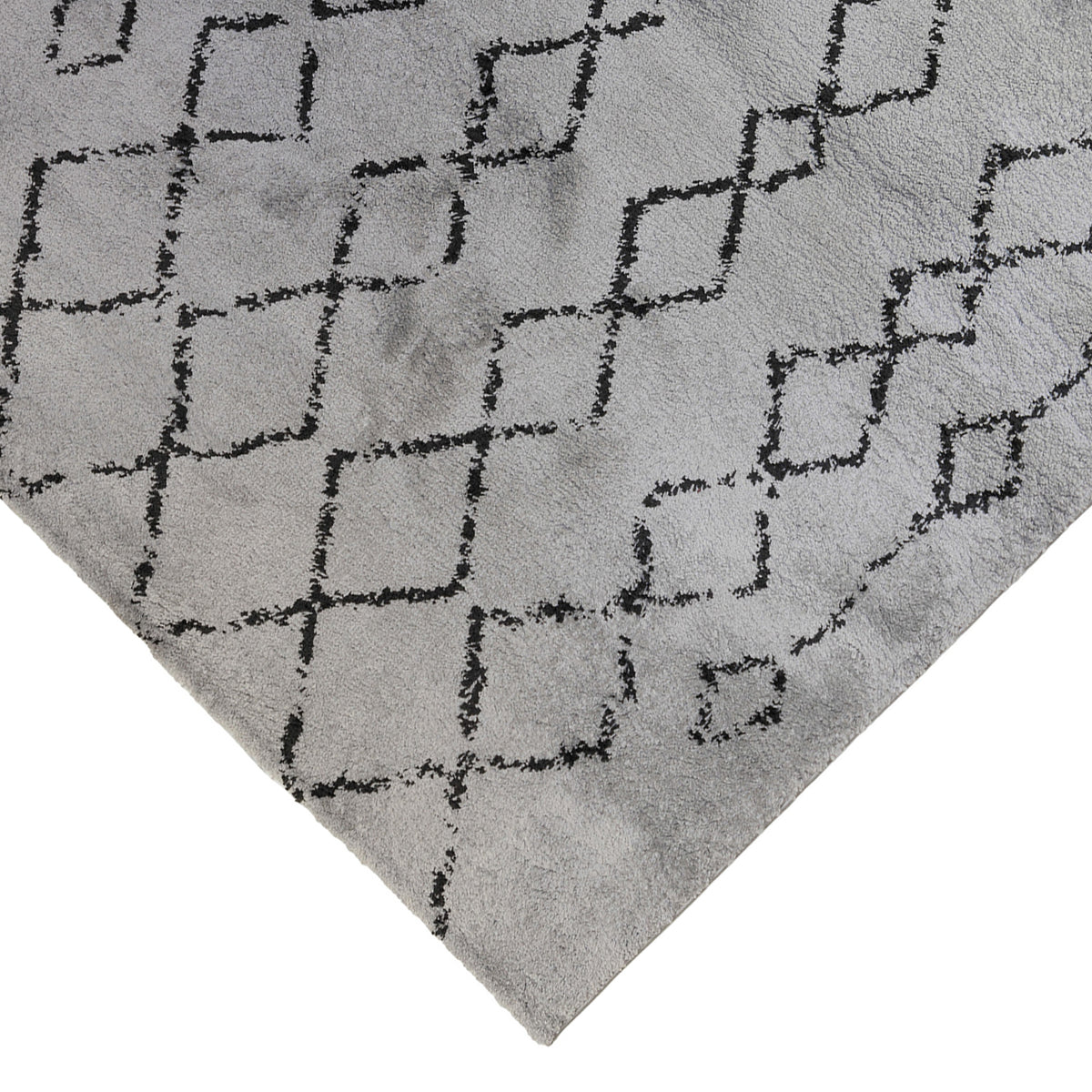 Amer Aspen ASP-4 Light Gray area rug - corner view