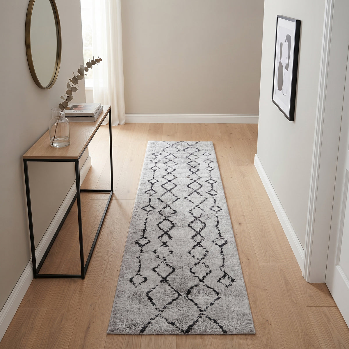 Amer Aspen ASP-4 Light Gray area rug - lifestyle view