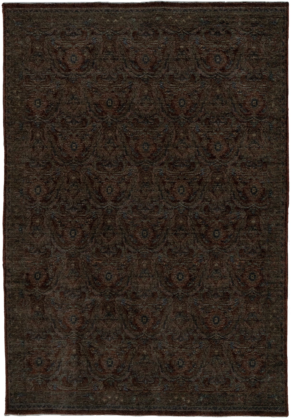 Dynamic Rugs Atlanta 11757 Power Loomed Traditional Red/Multi Rug