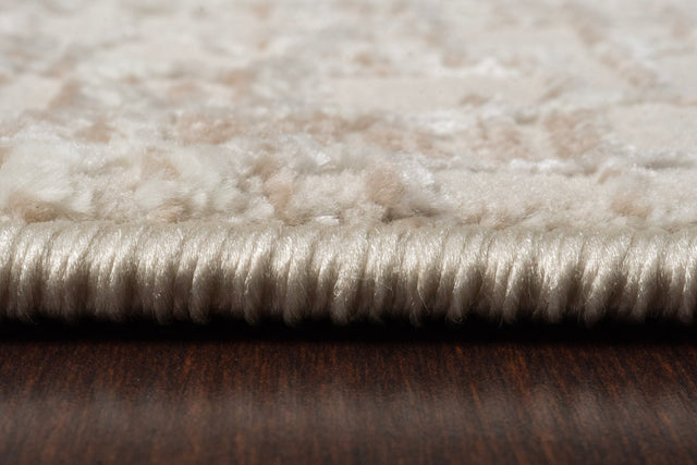 Dynamic Rugs Atlas 2570 Power Loomed Modern Beige/Ivory Rug