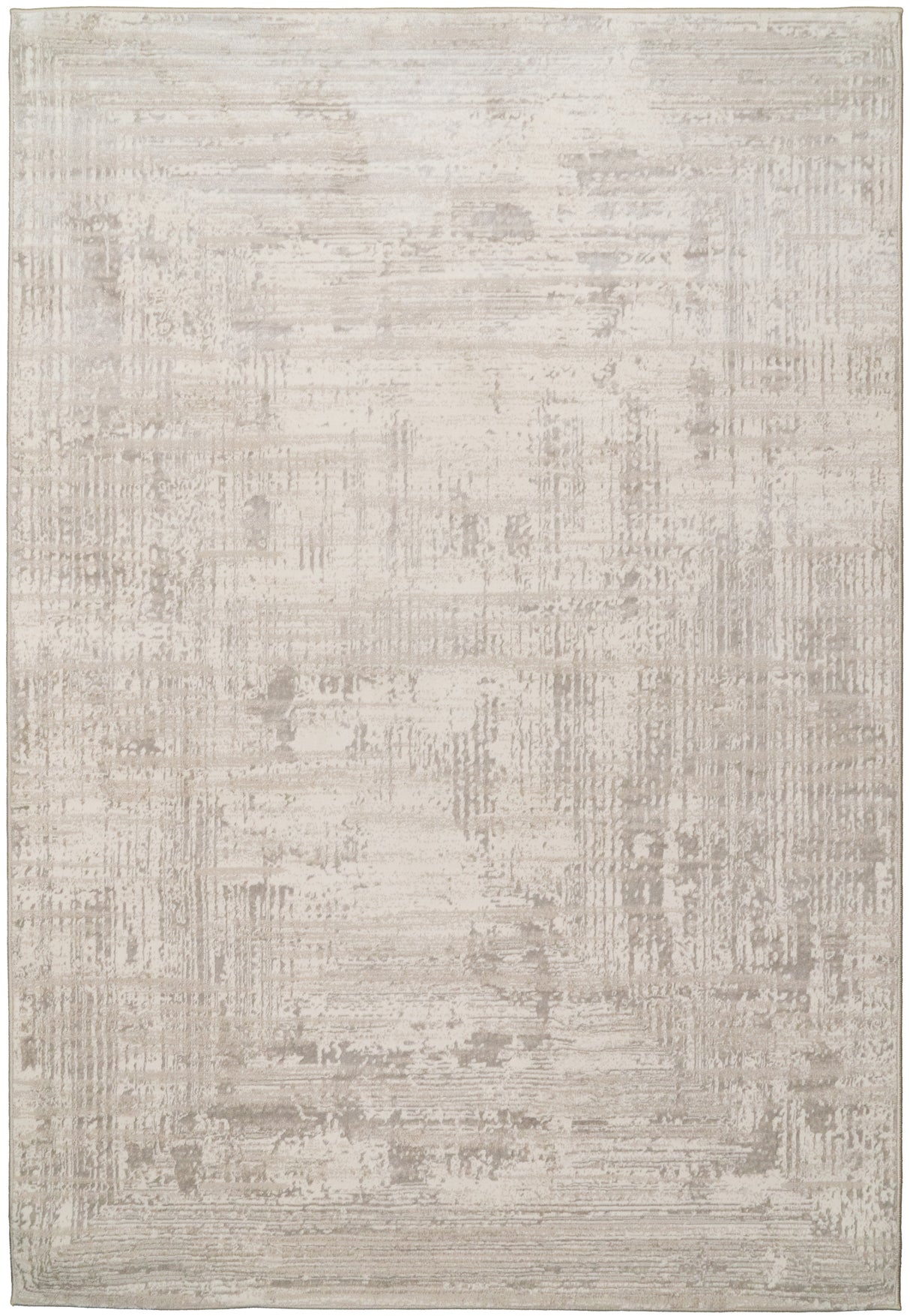 Dynamic Rugs Atlas 2579 Power Loomed Modern Ivory/Beige/Grey Rug