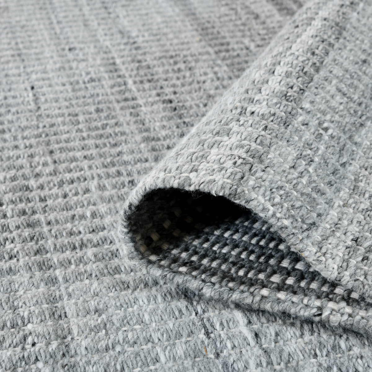 Amer Atlantic ATN-1 Dolphin Gray area rug - rolled view