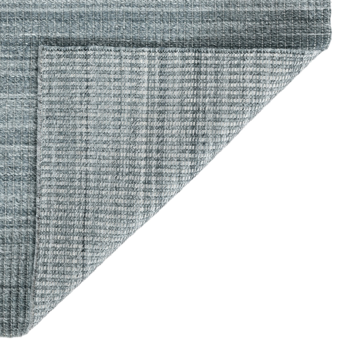 Amer Atlantic ATN-3 Metallic Gray / Light Grey area rug - back view