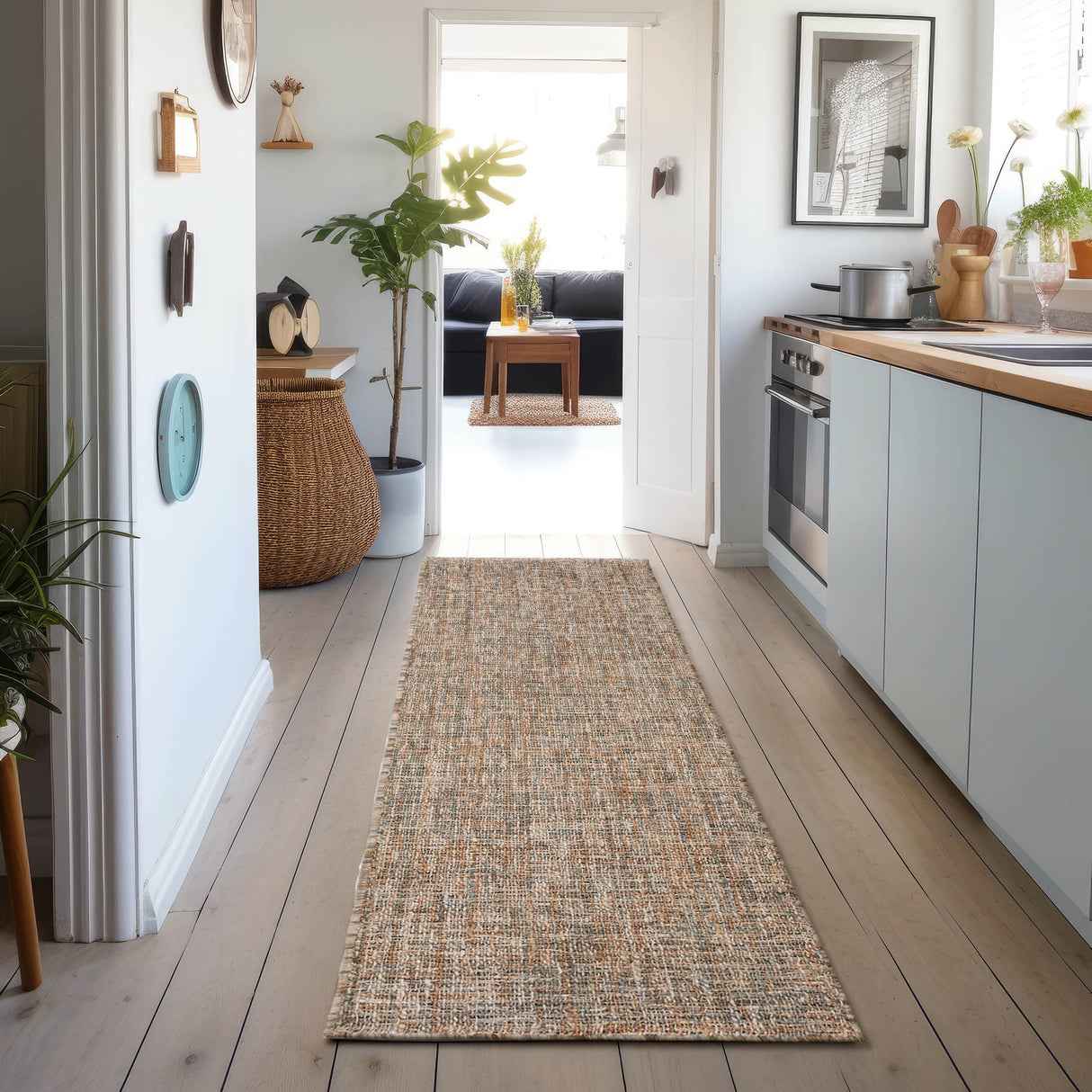 Dalyn Abruzzo AZ1 Hand Loomed Casual Brown Rug