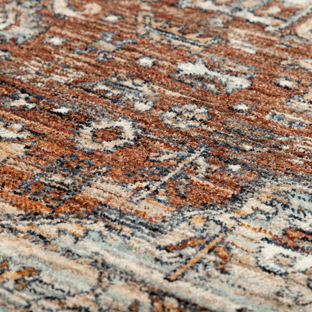 Dalyn Bergama BE1 Machine Made Traditional Red Rug