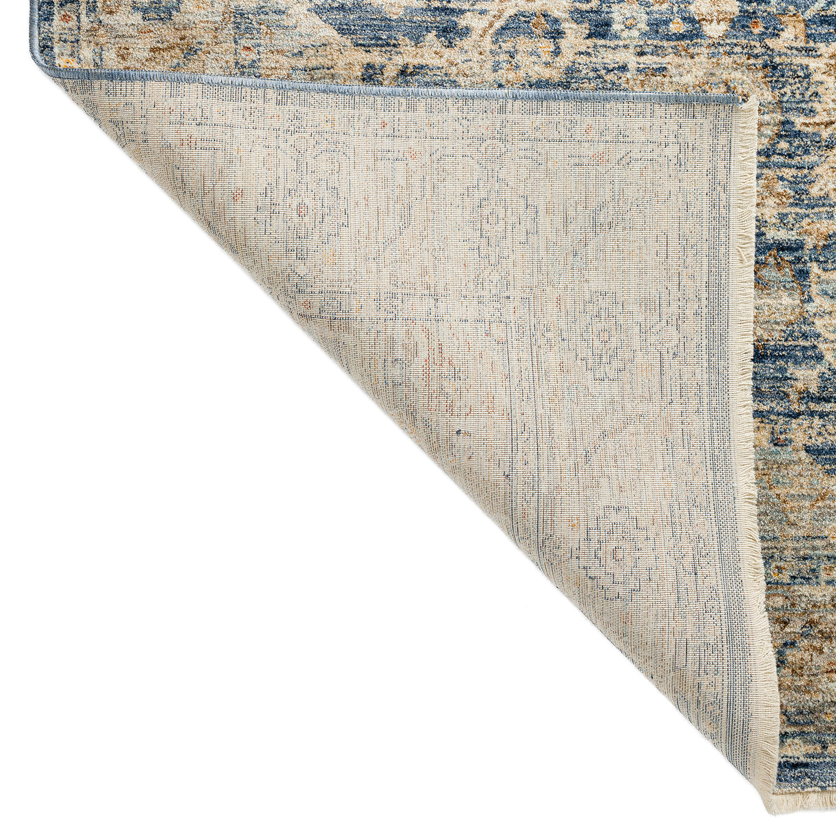 Dalyn Bergama BE3 Machine Made Traditional Blue Rug
