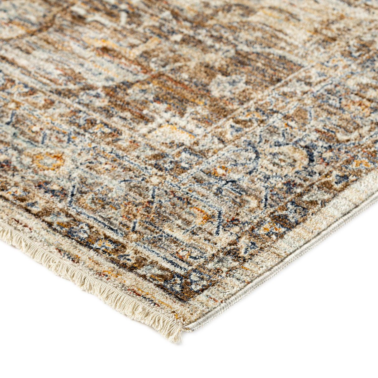 Dalyn Bergama BE9 Machine Made Traditional Brown Rug