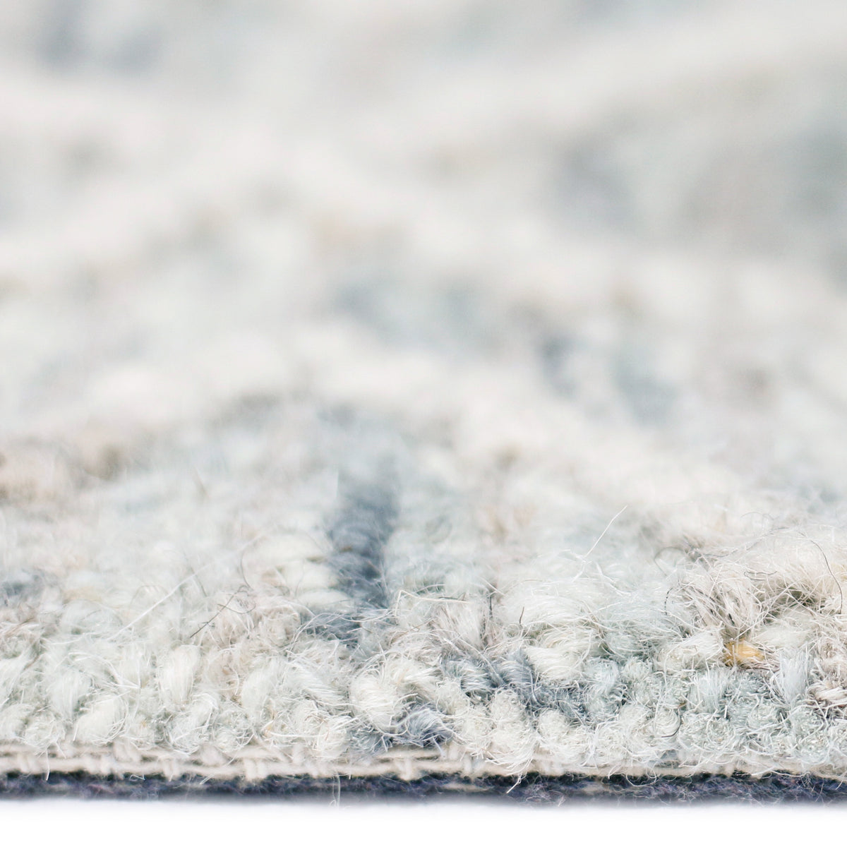 Amer Berlin BER-2 Gray area rug - profile view
