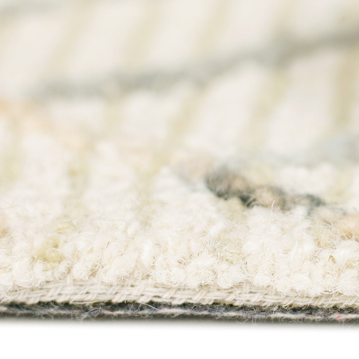 Amer Berlin BER-3 Ivory area rug - profile view