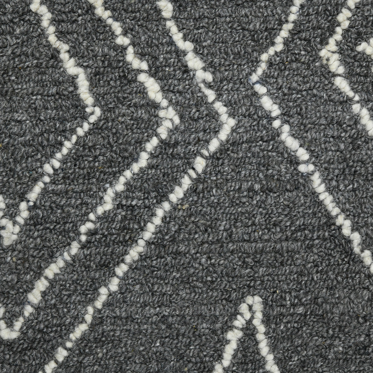 Amer Berlin BER-5 Dark Gray area rug - color swatch view